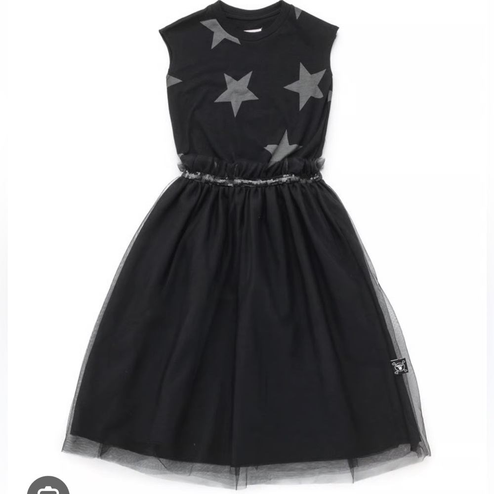 NWT Nununu Black A-Line Sleeveless Dress